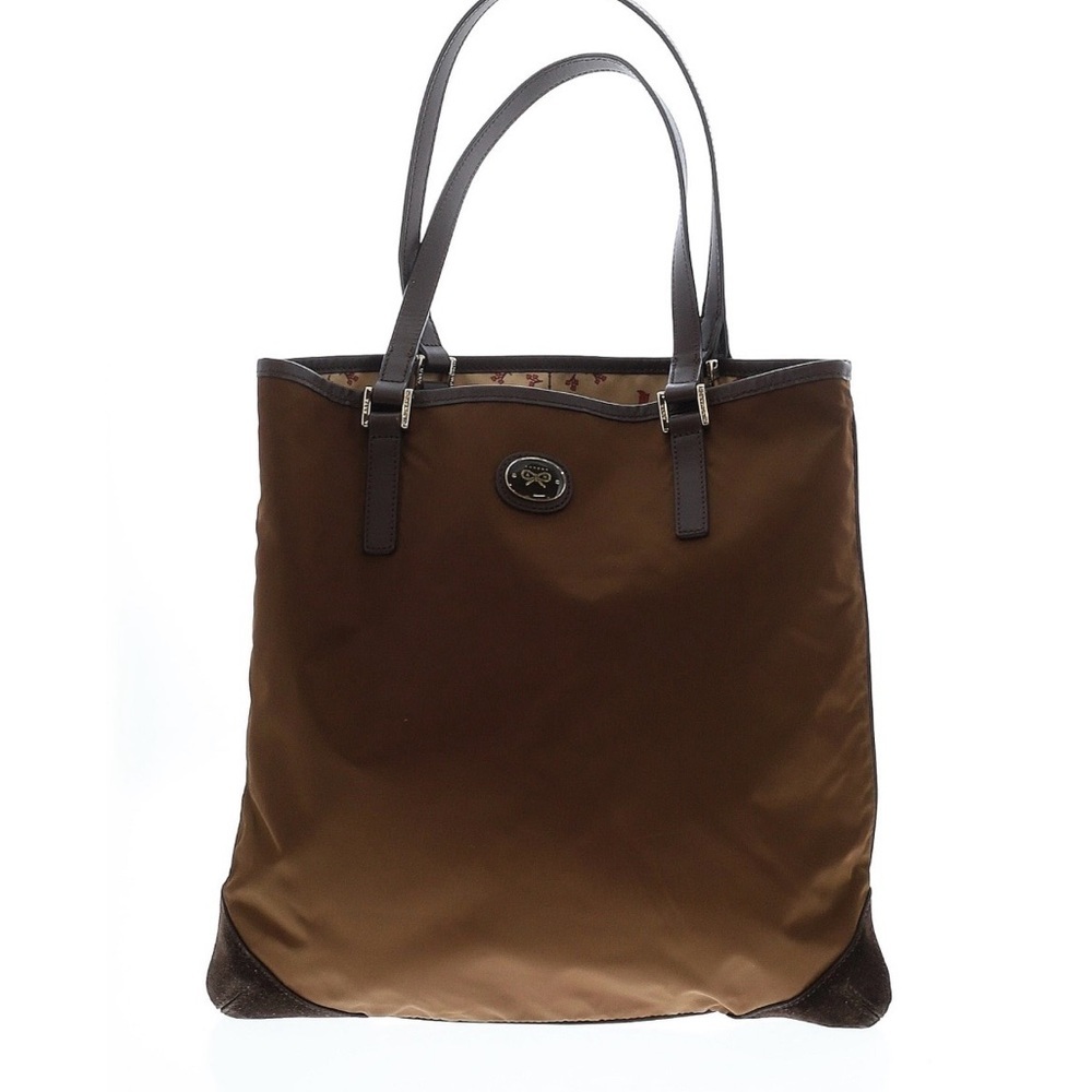 Reversible Anya Hindmarch chocolate brown Labrador puppy dog tote bag purse - Picture 11 of 13